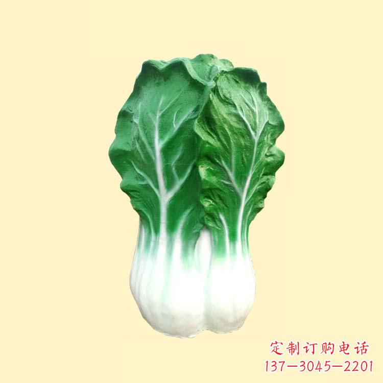 台州白菜卡通雕塑