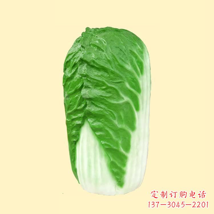 台州玻璃钢白菜雕塑