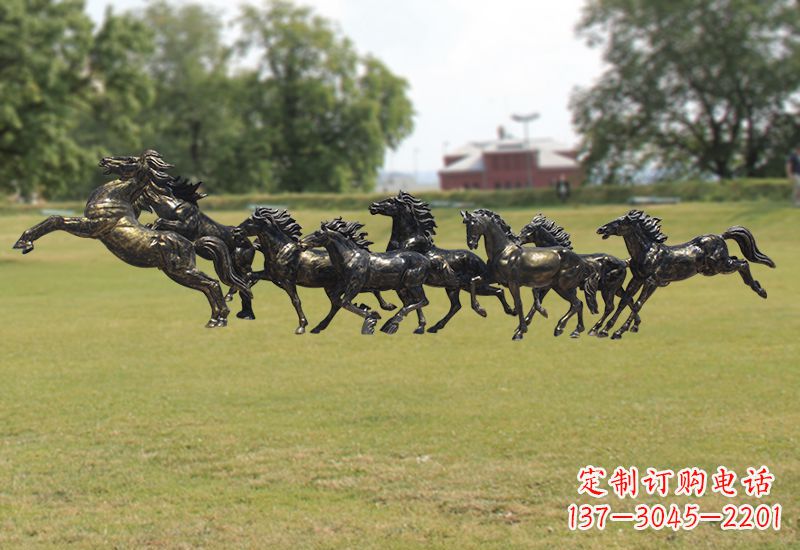 台州马群铜雕经典珍藏