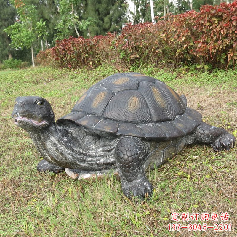 台州玻璃钢乌龟雕塑传承古老文化