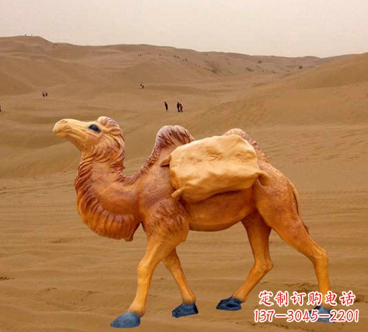 台州玻璃钢骆驼雕塑