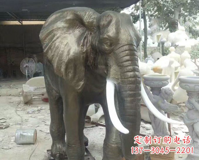 台州玻璃钢大象雕塑——一座非凡的雕塑