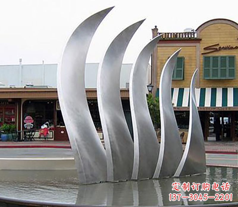 台州不锈钢翅膀雕塑给空中带来力量与美丽