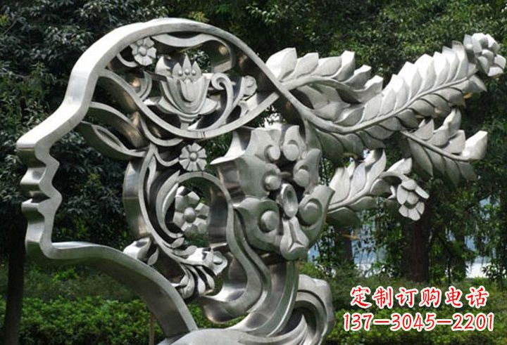 台州不锈钢美女雕塑一种流行的艺术形式