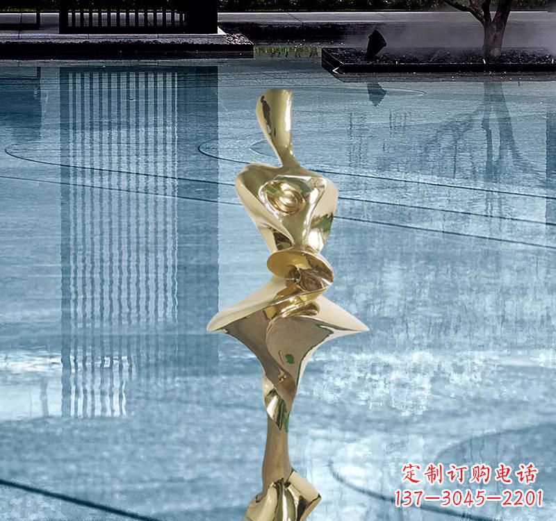 台州不锈钢材质的人体雕塑