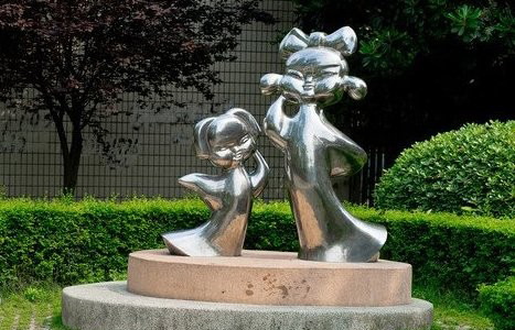 台州不锈钢古代儿童雕塑让每个孩子都有一个家