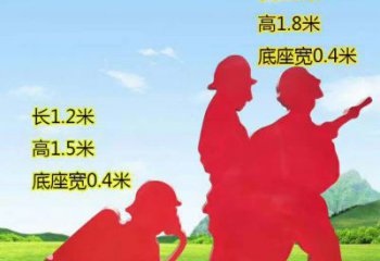 台州表彰消防英雄——不锈钢消防员人物雕塑