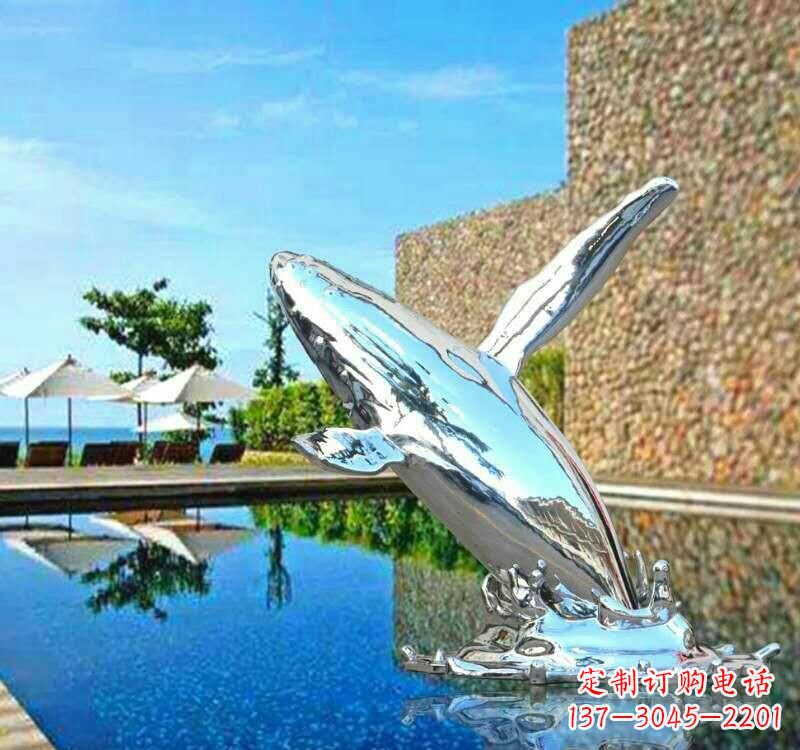 台州不锈钢鲸鱼雕塑艺术之美