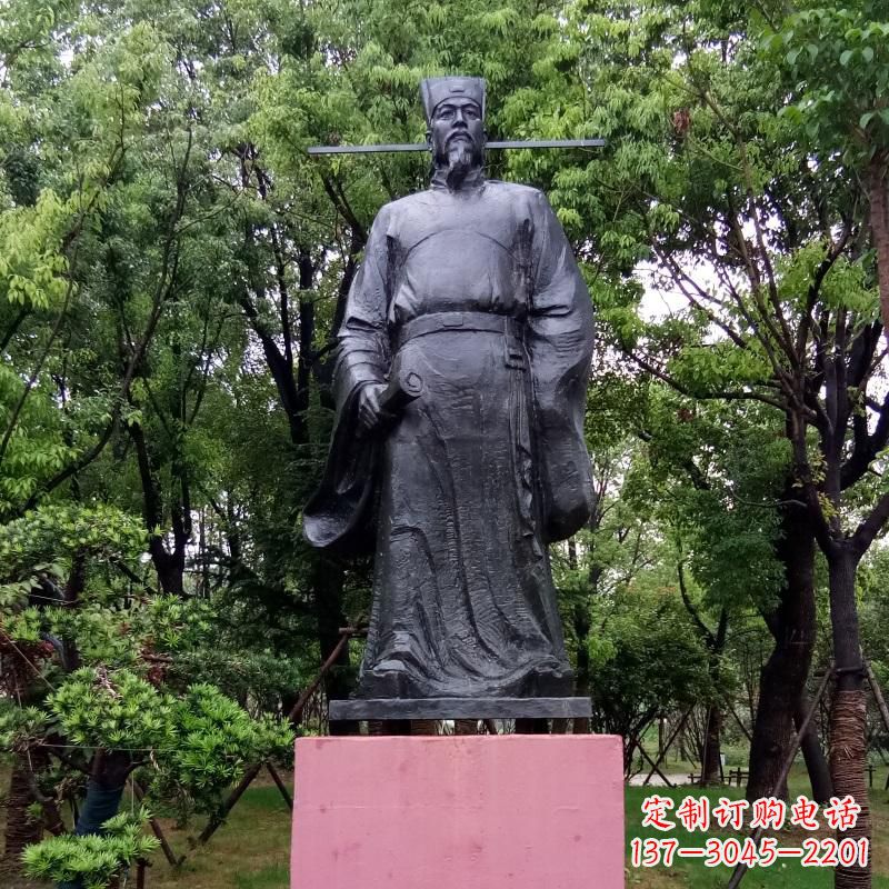 台州铜雕陶渊明——传承古代文学精髓