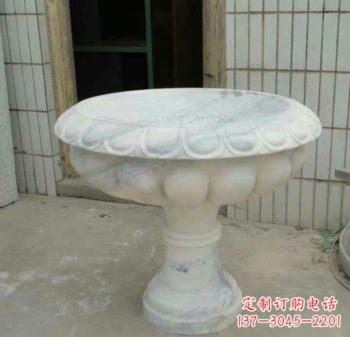 台州大理石花盆雕塑