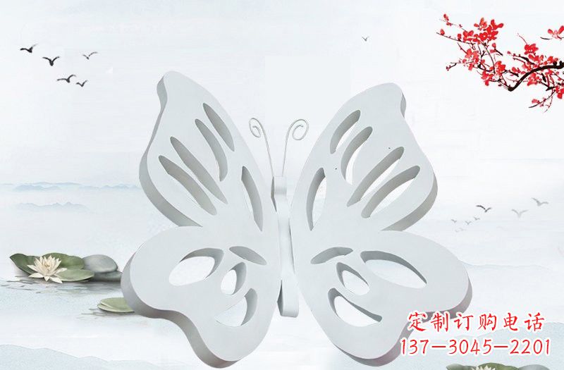 台州高级大理石镂空蝴蝶雕塑