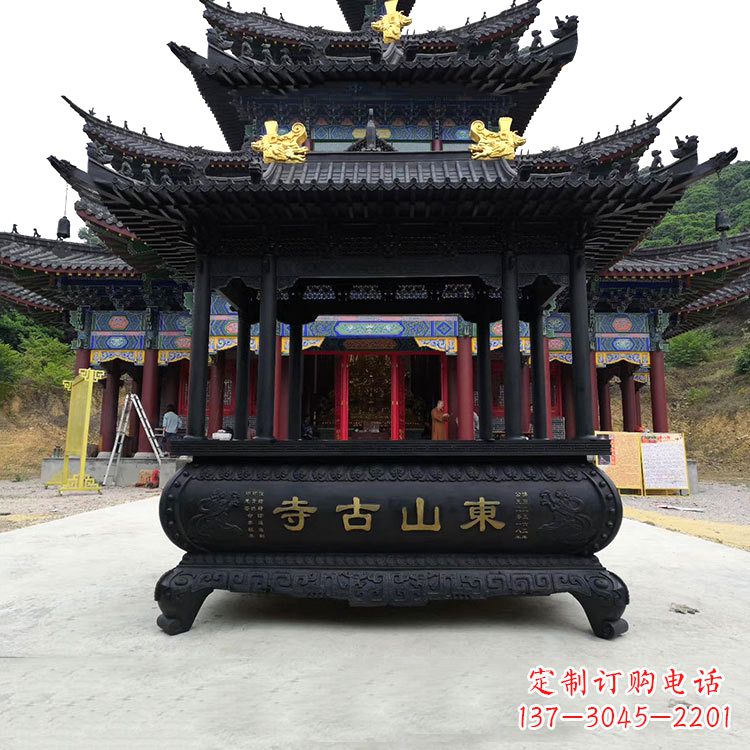 台州大型寺庙香炉雕塑