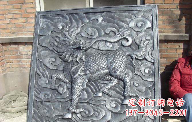 台州雕塑·锻铜古典麒麟