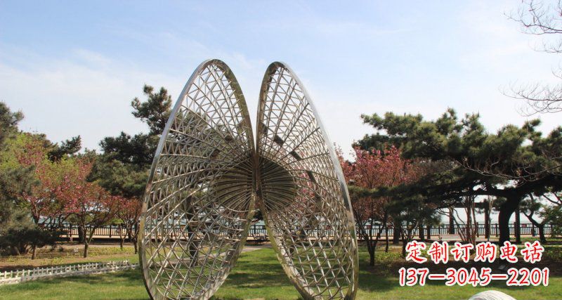 台州做工细腻的不锈钢抽象雕刻扇贝雕塑