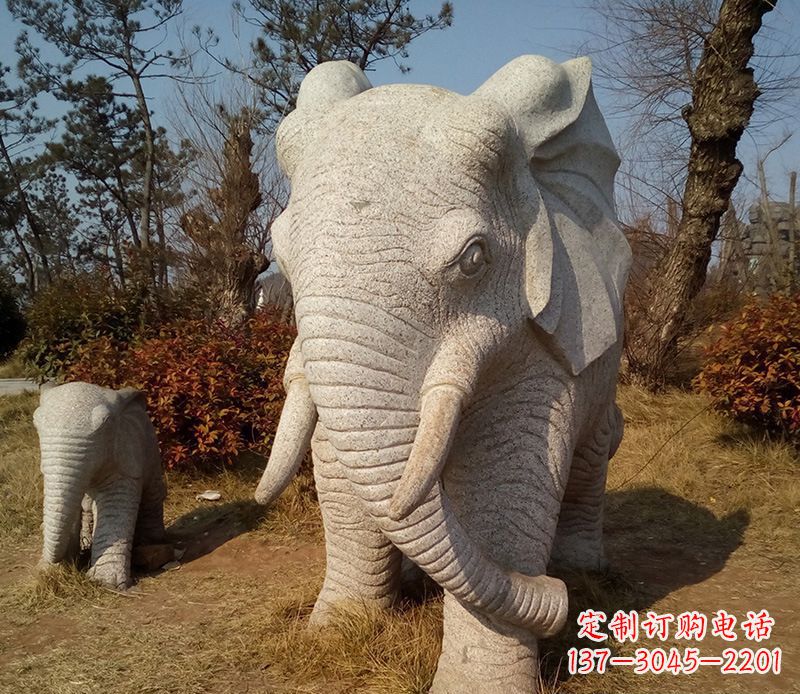 台州精美大象雕塑