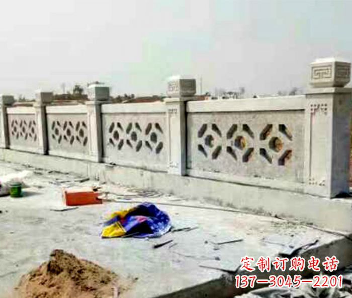 台州公园大理石栏板石雕