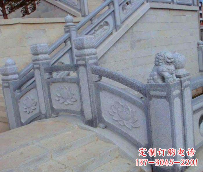 台州公园景观仿古石栏板
