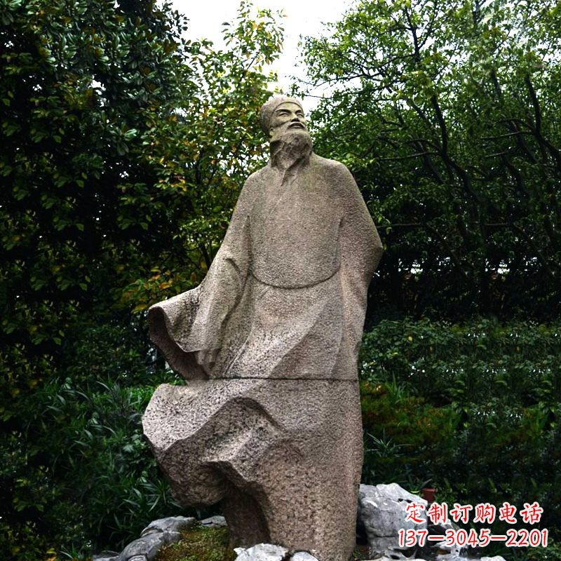 台州精美苏东坡砂岩雕塑