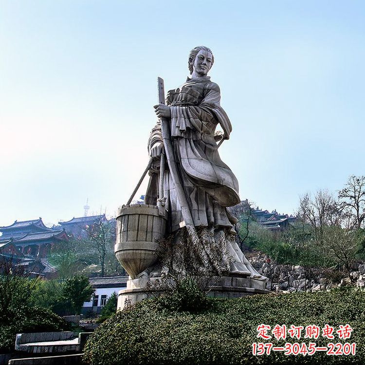 台州古代美女文姜景观雕塑