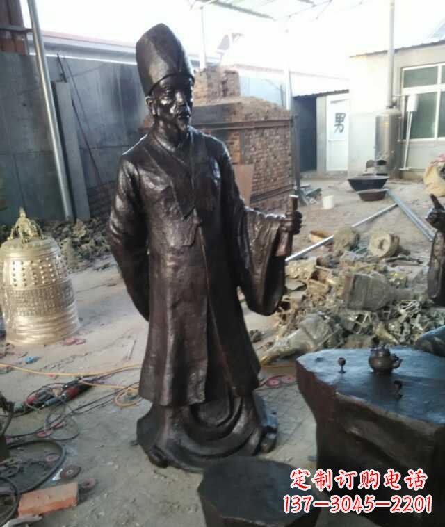 台州精美雕塑，展现古代名医李时珍的传奇