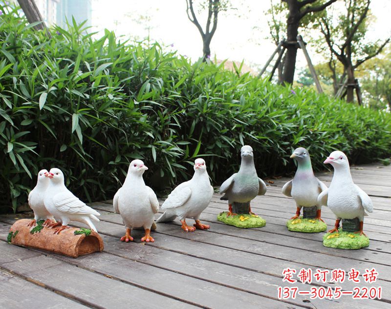 台州少女与和平鸽 北京雕塑