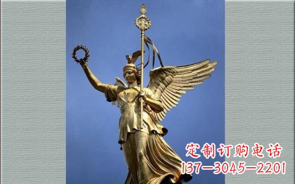 台州胜利女神铜雕