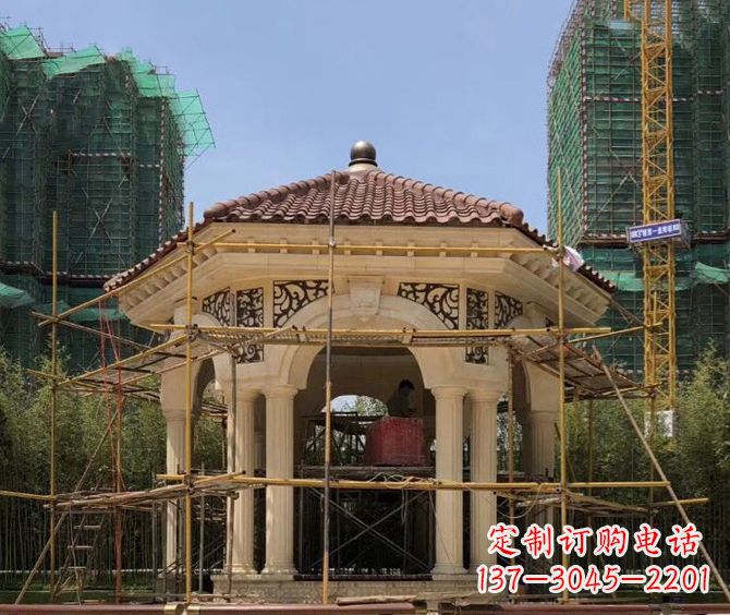 台州小区景观欧式凉亭石雕