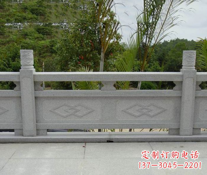 台州园林景观大理石栏板雕塑 (3)