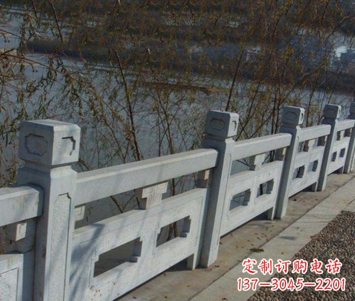 台州园林景观东林桥石栏板 (2)