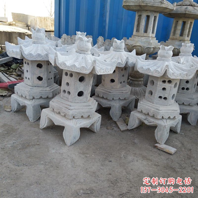 台州中式古代石灯笼