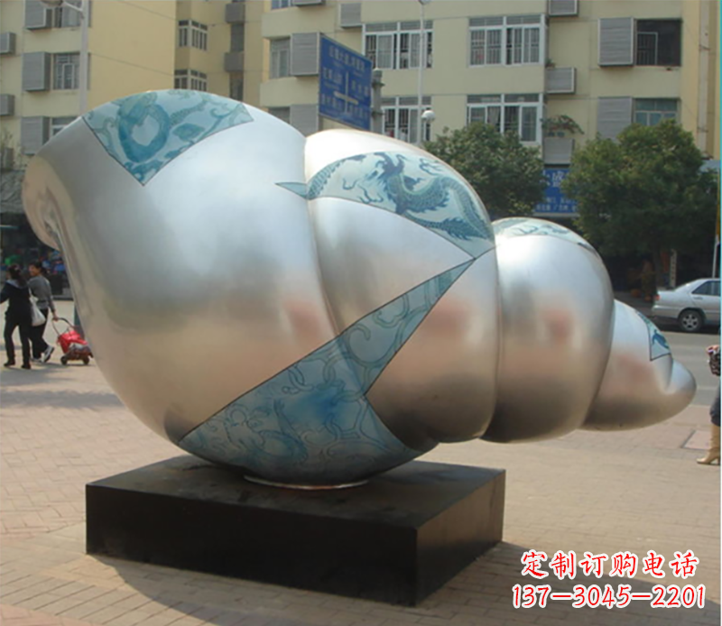 台州海螺雕塑不锈钢